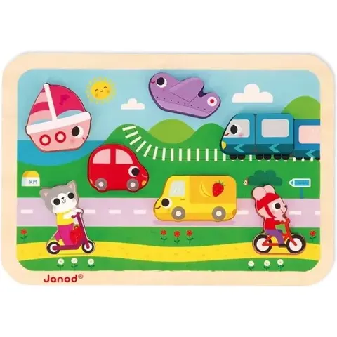 Janod Chunky puzzle a 7 pezzi – immagine 3