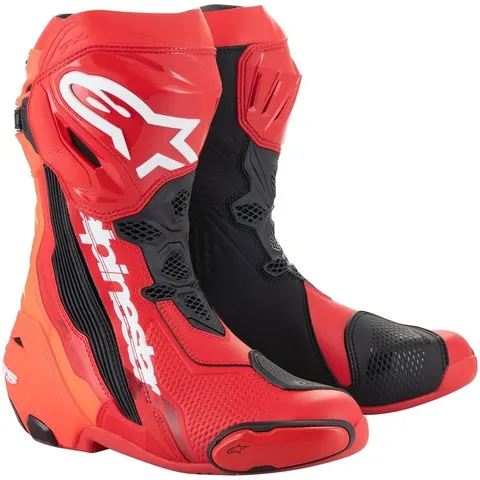 ALPINESTARS - Stivali Supertech R Rosso / Rosso 42 – immagine 2