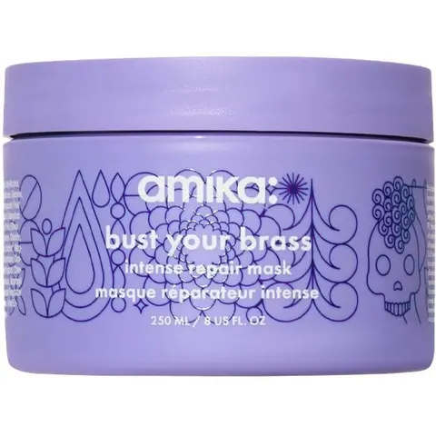 amika Bust Your Brass Blonde Mask 250ml – image 2