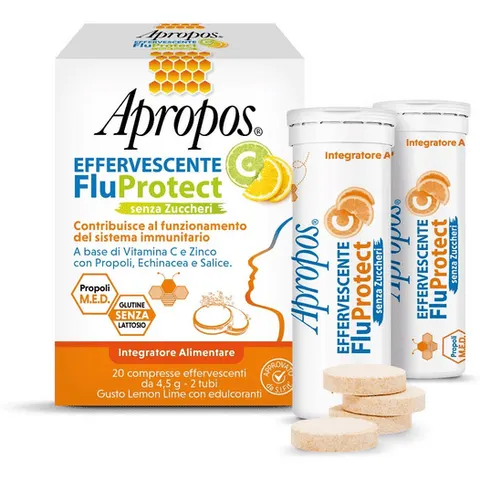 Apropos Efferv C Fluprot 20 Compresse – immagine 5