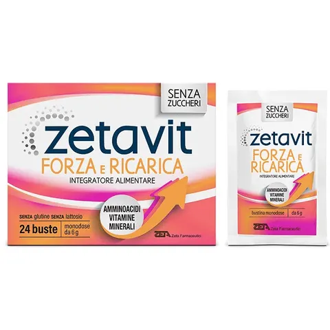 zetavit Forza e Ricarica 24 Bustine 6g – immagine 4