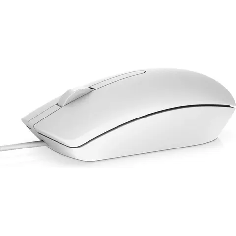 Dell MS116 - Wired USB Optical Mouse - White, New – image 2