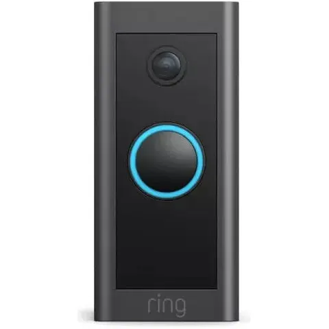 Ring Video Doorbell Wired – 1080p HD Security Camera, Advanced Motion Detection, Hardwired, Black, New – image 2