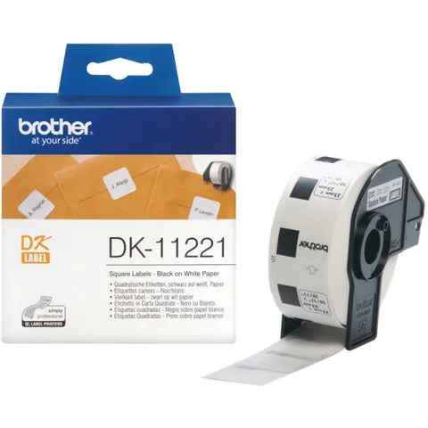Brother Square Paper Label – image 3