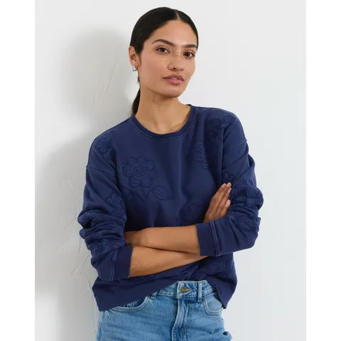 FatFace Applique Jumper – Blue – 059589 – image 2