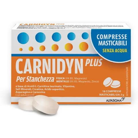 Carnidyn Plus 18 Compresse Masticabil – immagine 3