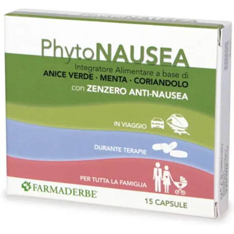 farmaderbe Phyto Nausea 15 Capsule – immagine 4