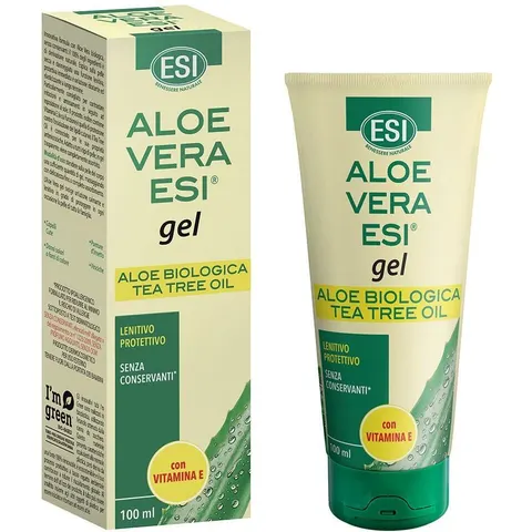 Esi Aloe Vera Gel Con Vitamina E e Tea Tree Oil 100 ml – immagine 4