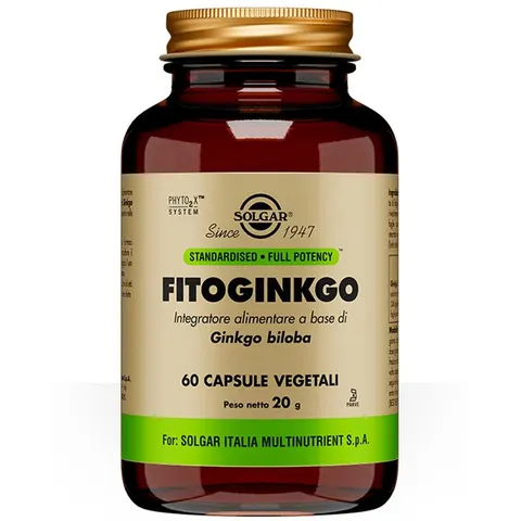 Solgar Fitoginkgo 6Cps Veg – immagine 3