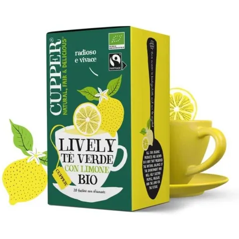 Abafoods Cupper Te' Verde Limone Bio – immagine 3