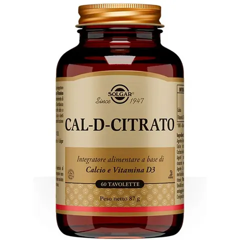 Solgar Cal D Citrato 60Tav – immagine 5