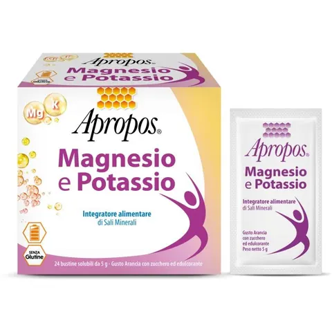 Apropos Magnesio/Potassio 24 Bustine – immagine 4