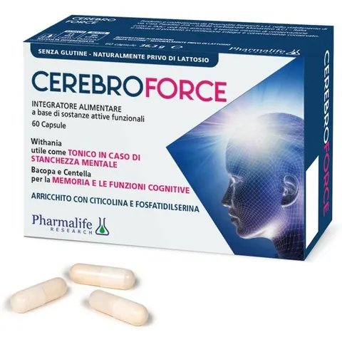 PHARMALIFE Cerebroforce 60 Capsule – immagine 4
