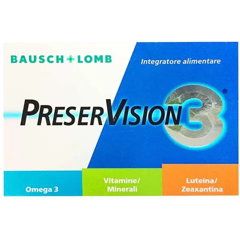 Bausch & Lomb Preservision 3 - 30 Compresse – immagine 2
