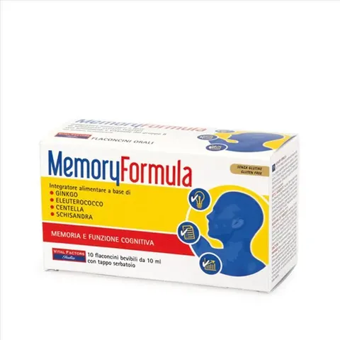 vital factors Memory formula 10Flaconcini 10ml – immagine 2