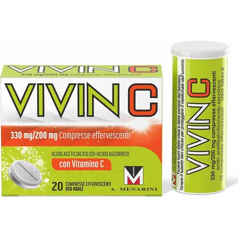 Vivin C 330 + 200 mg 20 Compresse Effervescenti – immagine 2