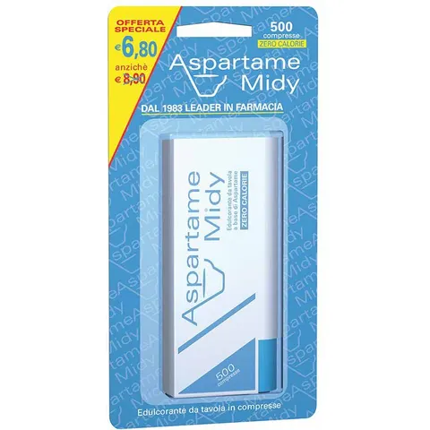 esi Aspartame Midy 500 Compresse Dolcificanti – immagine 5