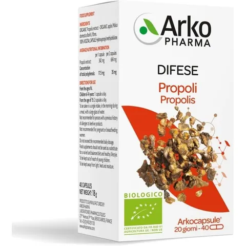 arkofarm arkocapsule Propoli Bio 40 Capsule – immagine 3