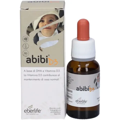 EBERLIFE FARMACEUTICI SpA ABIBI D3 Gtt 15ml – immagine 2