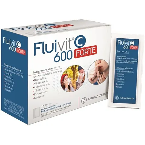 meds Fluivit C 600 Forte 14 Bustine – immagine 3