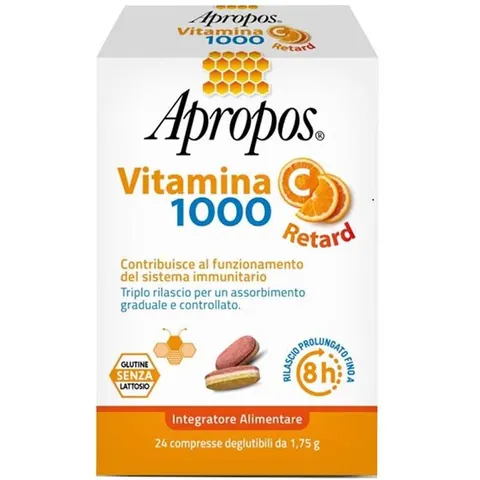 Apropos Vitamina C 1000 Retard 24 Compresse – immagine 5