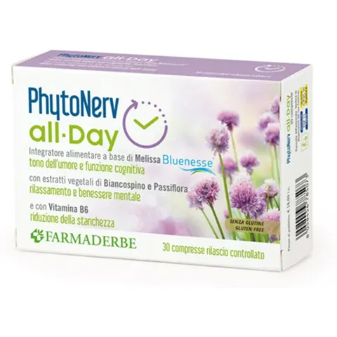FARMADERBE Srl PHYTONERV ALL DAY 30CPR – immagine 3