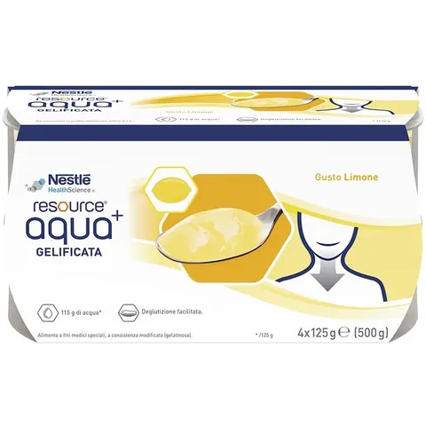 Nestle' Resource Aqua+Lemon 4X125 g – immagine 4