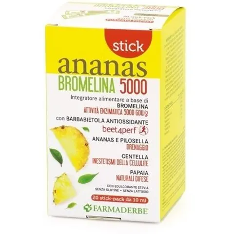 FARMADERBE Srl ANANAS BROMELINA 5000 20StkFDB – immagine 3