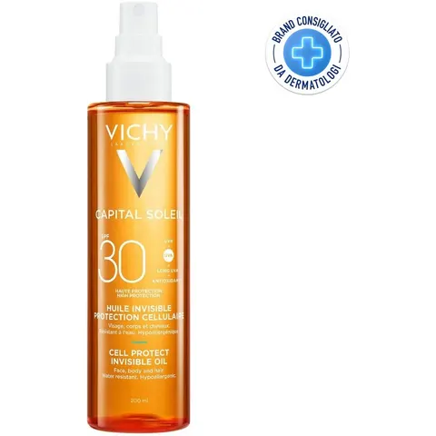 Vichy Olio invisibile cell protect spf30 200 ml – immagine 4