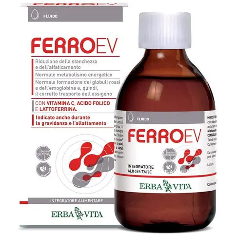 Erba Vita Ferro EV Sciroppo, 250 ml – immagine 4