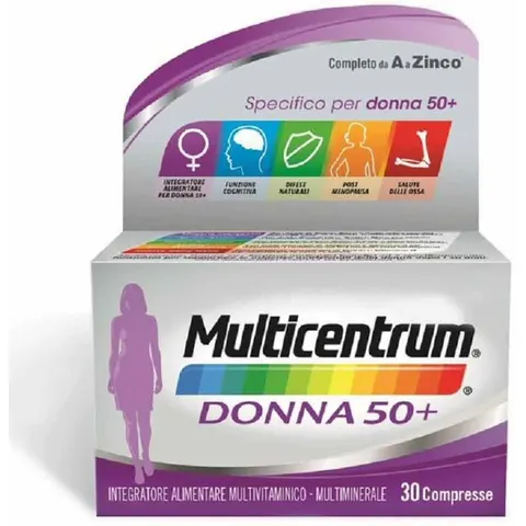Multicentrum Donna 50+ 30 Compresse – immagine 4