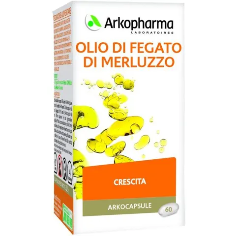 Arkopharma Olio Di Merluzzo 60 Capsule – immagine 4