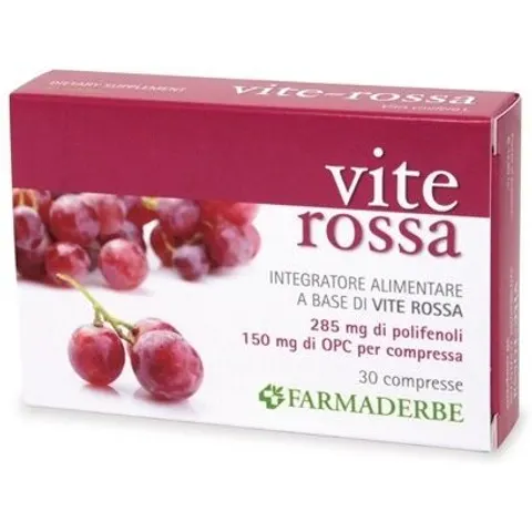 Farmaderbe Vite Rossa 30 Cpr Fdb – immagine 5