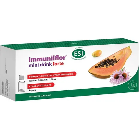 Esi Immuniflor Forte Papaya 12 Flaconcini – immagine 5