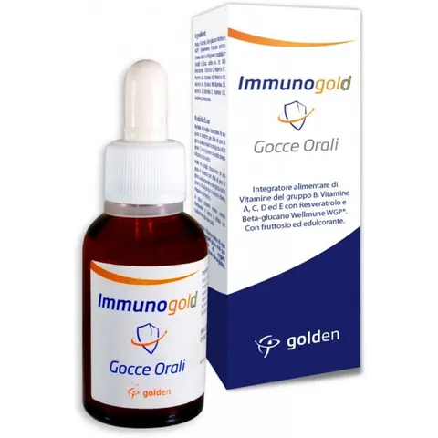 golden pharma srl Immunogold Gocce 30ml – immagine 3
