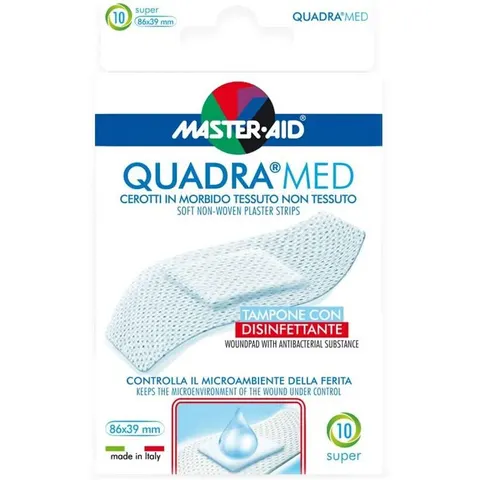 Master Aid M-Aid Quadra Cer Sup 10 Pezzi – immagine 4