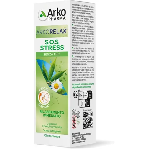 arkofarm Arkorelax sos stress 15 ml – immagine 3