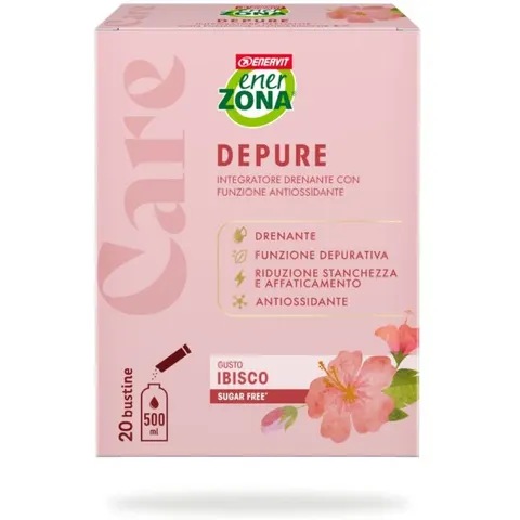 Enervit Enerzona Care Depure Ibisco 20 Bustine – immagine 3