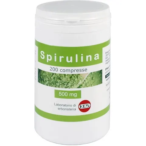 KOS Srl SPIRULINA 200CPR 500MG KOS – immagine 3
