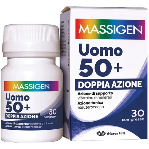 massigen multivitaminico uomo 50+ 30 compresse – immagine 2