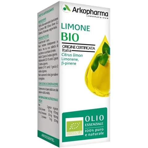 Arkopharma Limone Bio Olio Essenziale 15 ml – immagine 3
