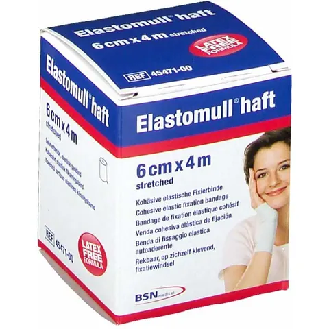 Essity Benda Elastomull Haft 6x4cm – immagine 2