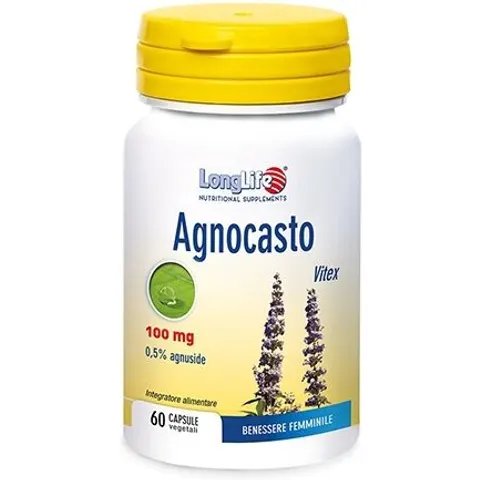 Longlife Agnocasto 60 Capsule Vegetali – immagine 5