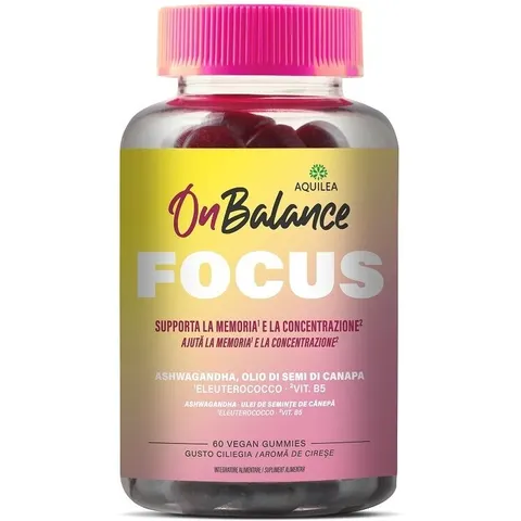 Aquilea On Balance Focus 60 Gummies – immagine 3