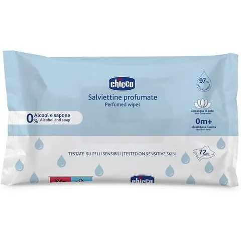 Chicco Salviette 72 Pezzi No Plaque – immagine 2