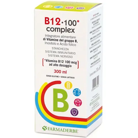 Farmaderbe B12 100 Complex 300ml – immagine 3