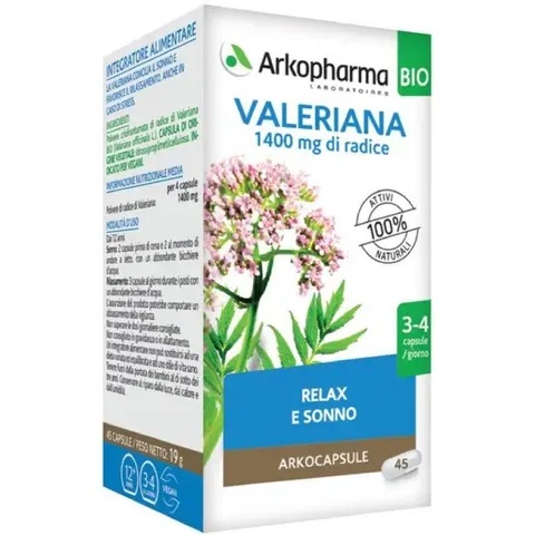 arkofarm arkocapsule Valeriana 45 Capsule – immagine 3
