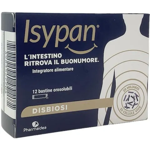 PHARMAIDEA Srl Isypan Probiotik, 12 Bustine – immagine 2