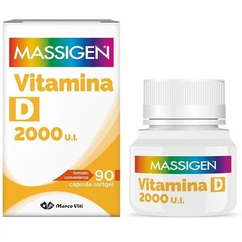 Massigen Vitamina D 2000 UI – immagine 4