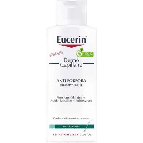 eucerin Shampoo Gel Antiforfora Grassa 250 ml – immagine 3